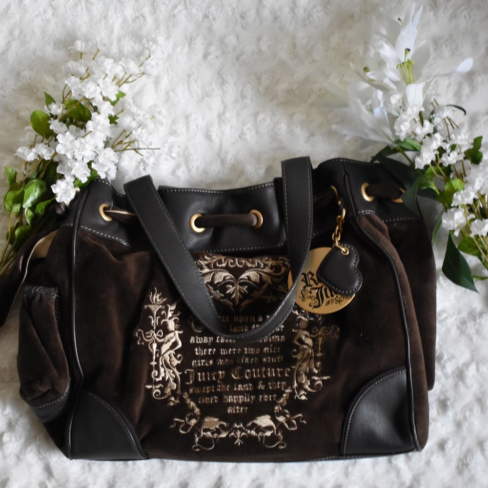 Juicy Couture Daydreamer Chocolate Brown Tote Bag